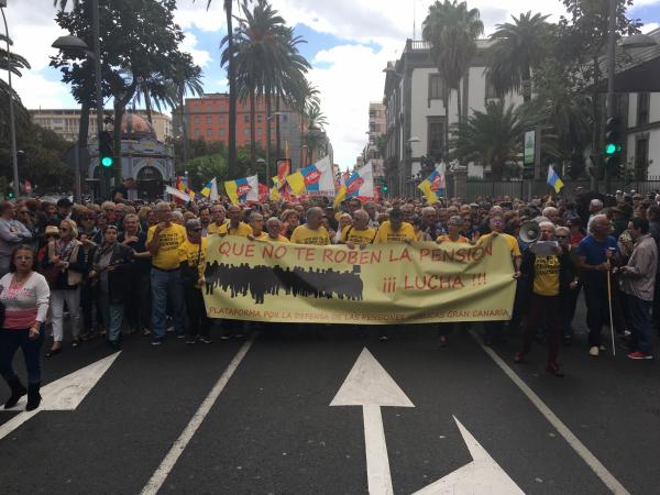 Manifestación del 17M en Las Palmas de Gran Canaria (EP)