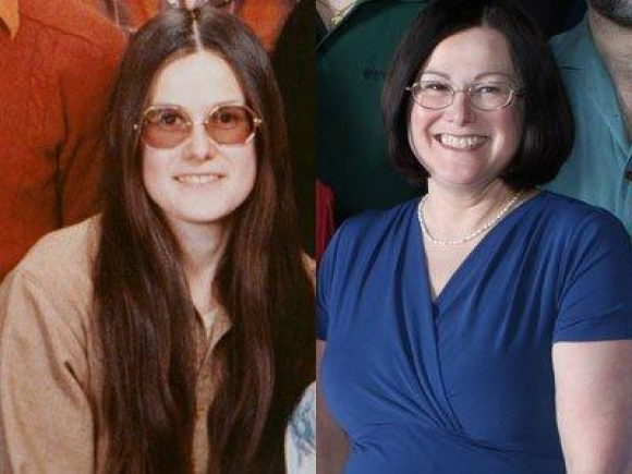 María Wood, antes y después / Microsoft