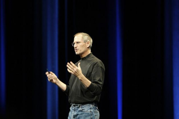 Steve Jobs en una de las presentaciones de su última época en Apple / Ben Stanfield