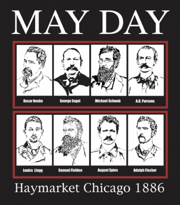 Primero de Mayo: los trabajadores condenados en 1886 en Chicago.