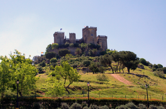 El castillo de Almodóvar del Río (Córdoba).