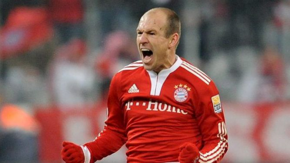 Robben, futbolista del Bayern de Múnich.