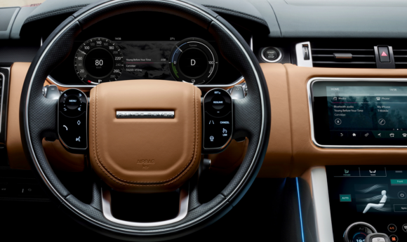 Interior del Range Rover Sport
