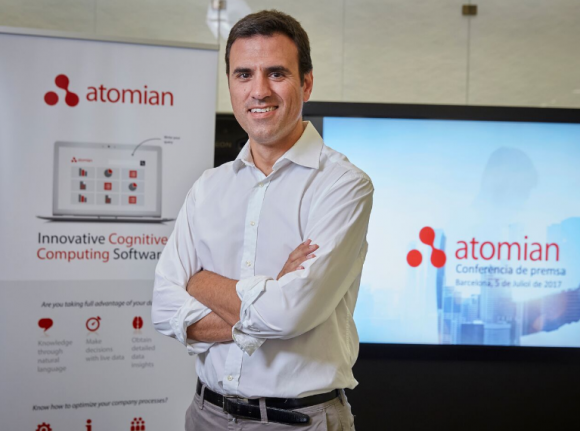 Miquel Montero, fundador y CEO de 'Atomian'.