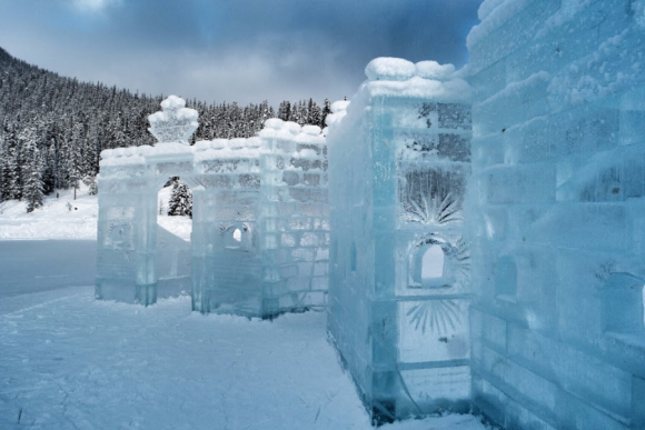 Ice Hotel a Lake Louise, Canadá