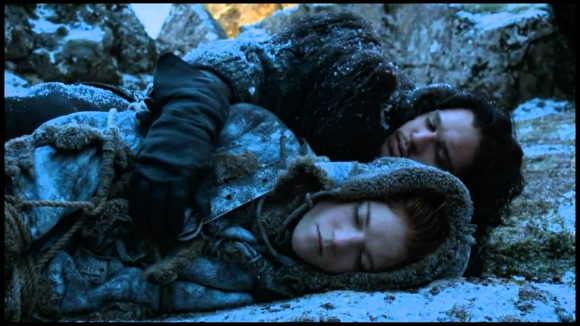 Jon Snow e Ygritte en 'Juego de Tronos'.
