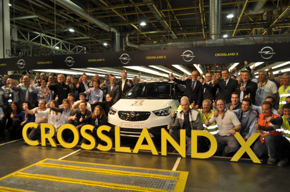Figueruelas fabricará 450 Crossland X diarios dentro de la "ofensiva" de Opel y PSA