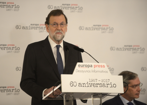 Mariano Rajoy ha hecho un repaso de la economía española ante casi 200 empresarios