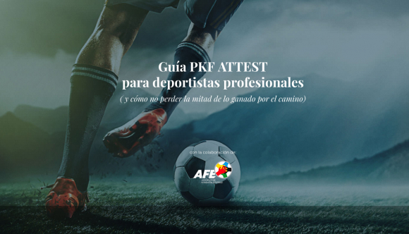 Fotografía de la ‘Guía PKF Attest para deportistas profesionales’