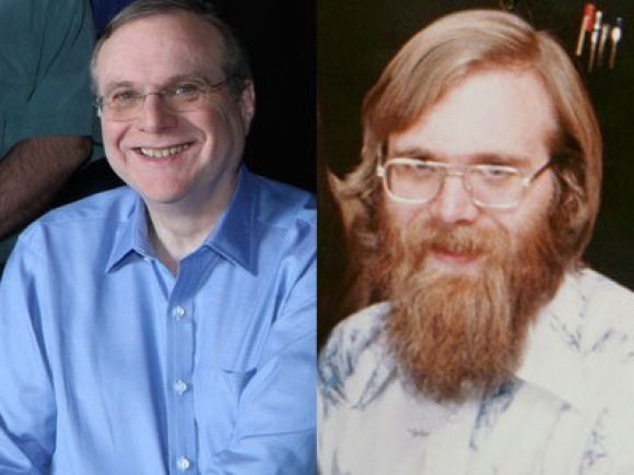 Paul Allen, antes y después / Microsoft