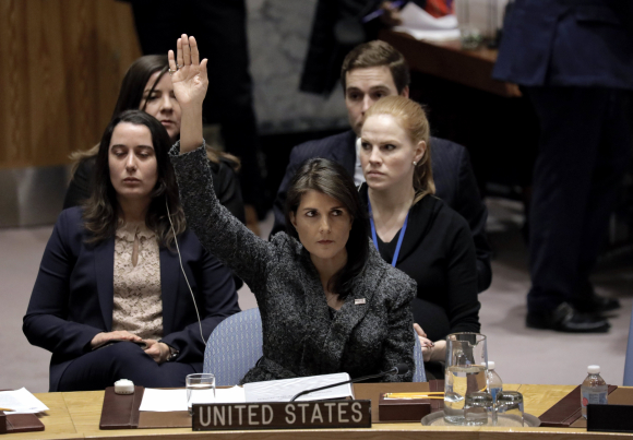 La embajadora en la ONU de EEUU