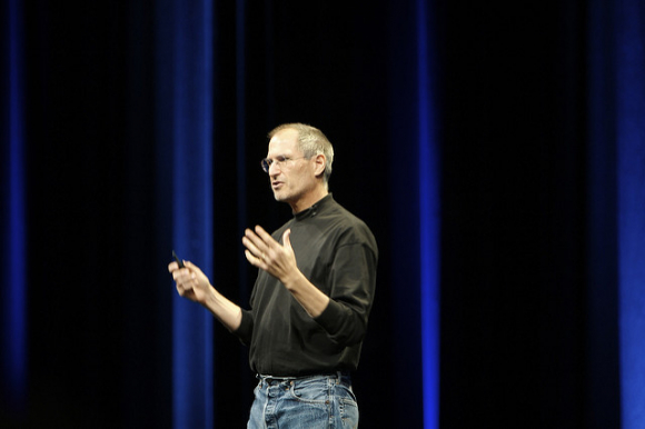 Steve Jobs en una de las presentaciones de su última época en Apple / Ben Stanfield