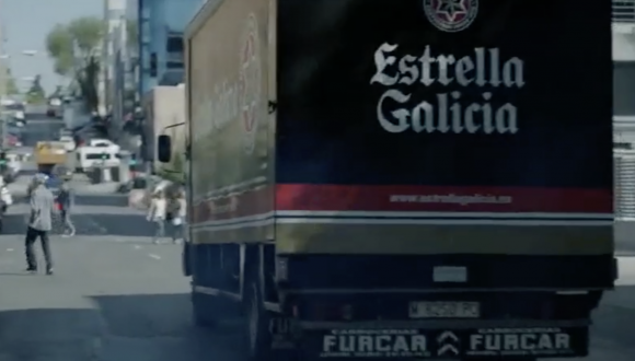 Estrella Galicia, camión La Casa de Papel