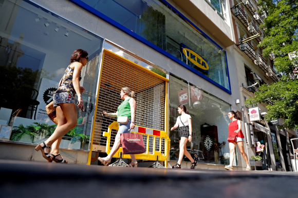 Imagen de la tienda de Ikea en la calle Goya de Madrid.