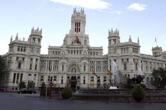 Palacio de Cibeles, sede del Ayuntamiento de Madrid.