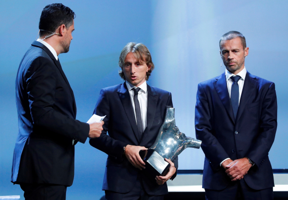 Luka Modric, mejor jugador de la Champions