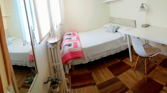 El alquiler de una habitación ronda los 500 euros en Madrid
