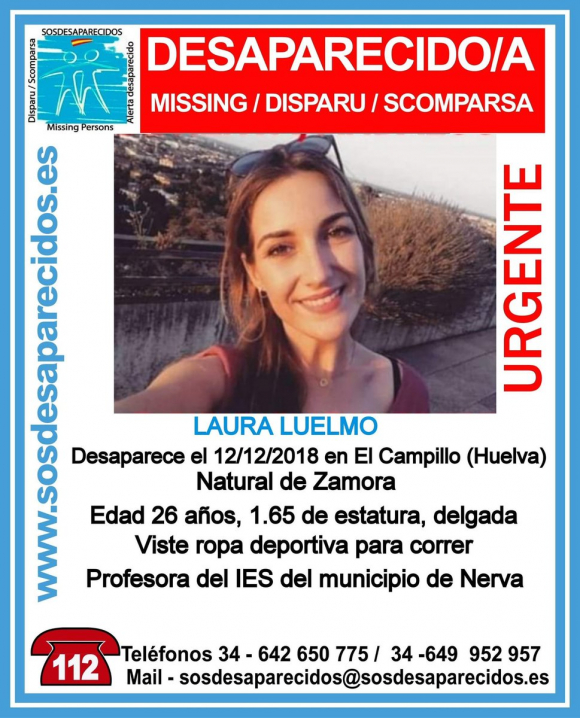 Chica desaparecida en El Campillo