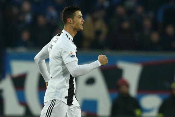 Cristiano marcó el gol del empate para la Juve.