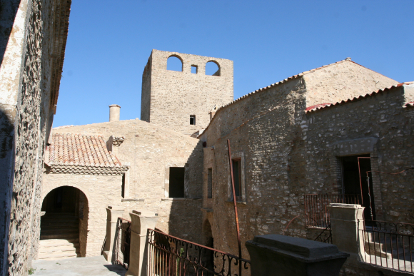 Fotografía del Castillo de Sichinolfo en Grottole.
