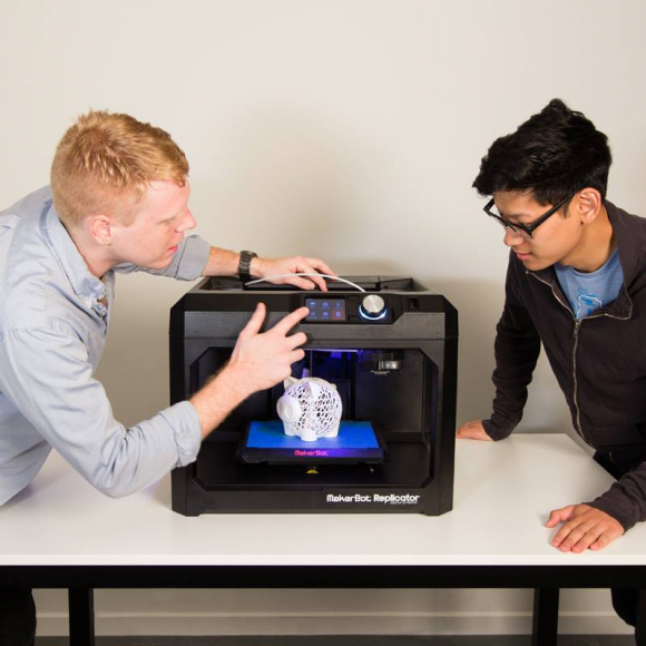 Una de las impresoras 3D de MakerBot.