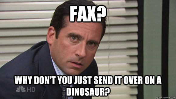 En EEUU muchas oficinas siguen usando el fax.