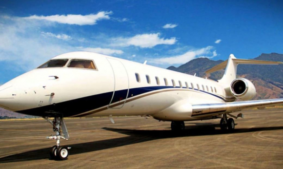 Fotografía de un jet privado a la venta en Hush Hush por 9 millones de euros.
