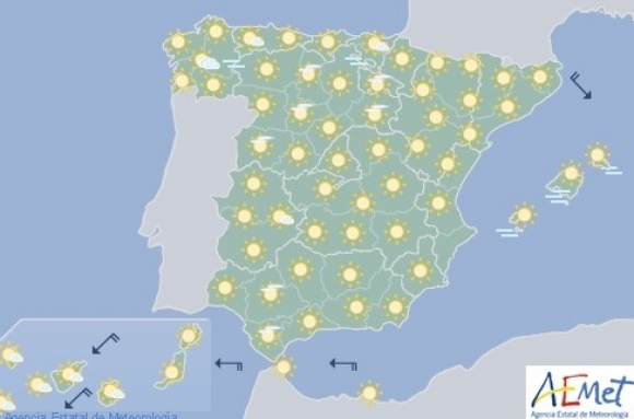 Fin de semana primaveral con cielos soleados en toda España... hasta el lunes