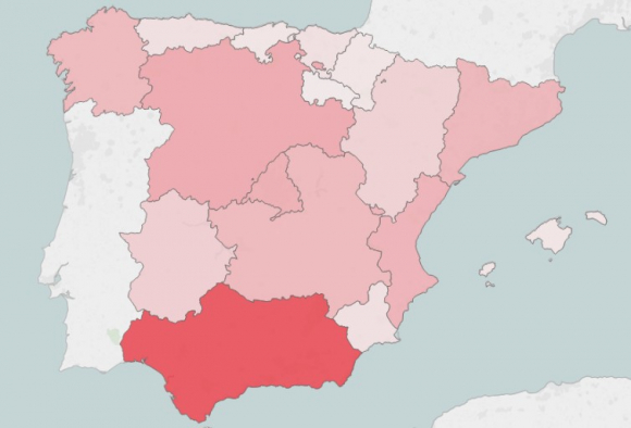 Simulación de la distribución de escaños para el PSOE