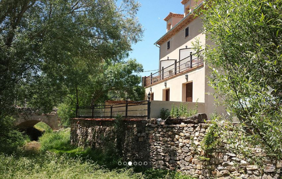 Detalle de la casa rural Puentes del Cega