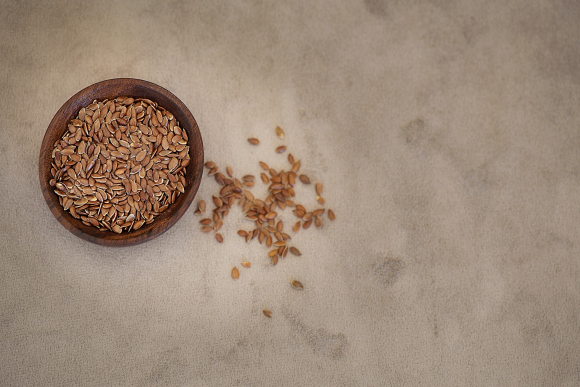 Un bol con semillas de lino - Pixabay