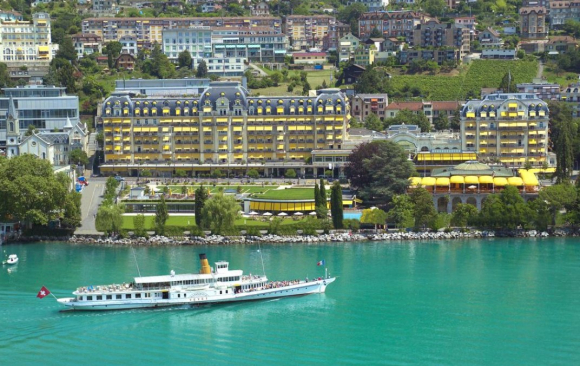 Hotel de Montreux donde se celebrará el Bilderberg