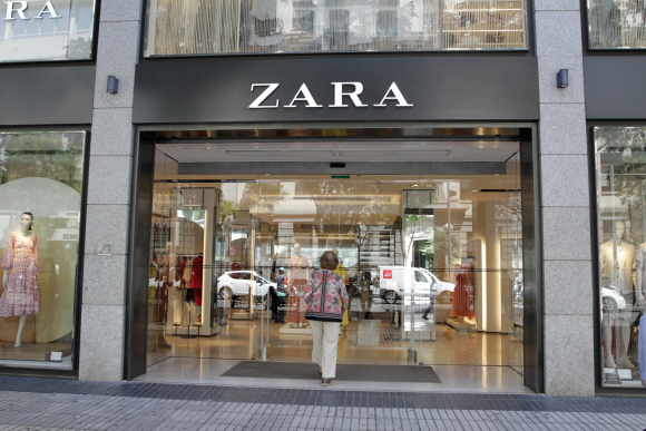 Tienda de la cadena Zara, buque insignia de Inditex.