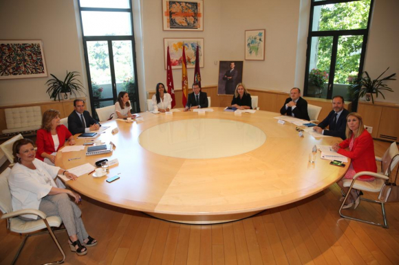 Primera junta de Gobierno del Ayuntamiento de Madrid