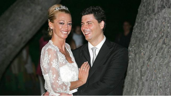 Belén Esteban en su primera boda en 2008.