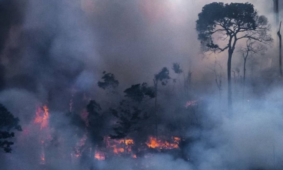 Bolsonaro acusa a las ONG de los fuegos en el Amazonas. /G1
