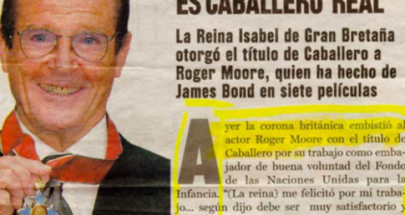 Roger moore