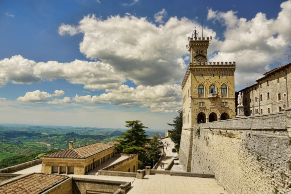 Castillo en San Marino