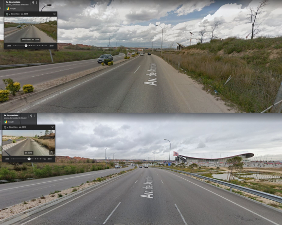Wanda Metropolitano (Google Maps)