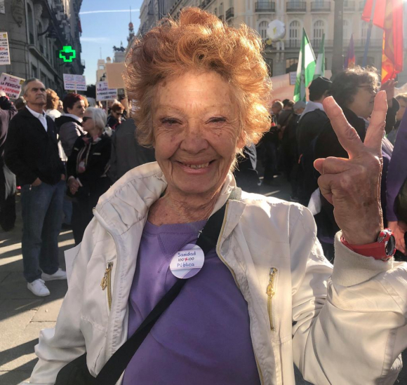 María Álvarez - pensionista