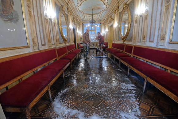 Café Venecia - inundaciones