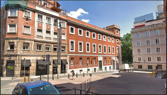 El edificio de la calle Gobernador futura sede del Museo Judío de Madrid.