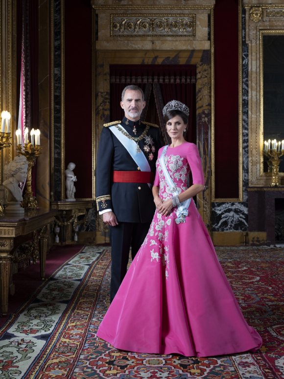Reyes gala - Letizia y Felipe VI