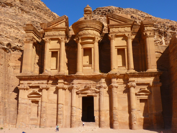 Monasterio de Ed Deir, en Jordania
