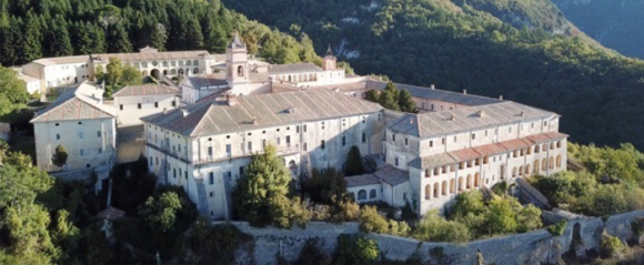 La espectacular abadía de Trisulti. /L.I.