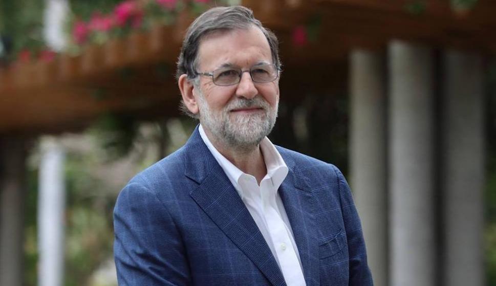 Mariano Rajoy, todavía presidente del PP.