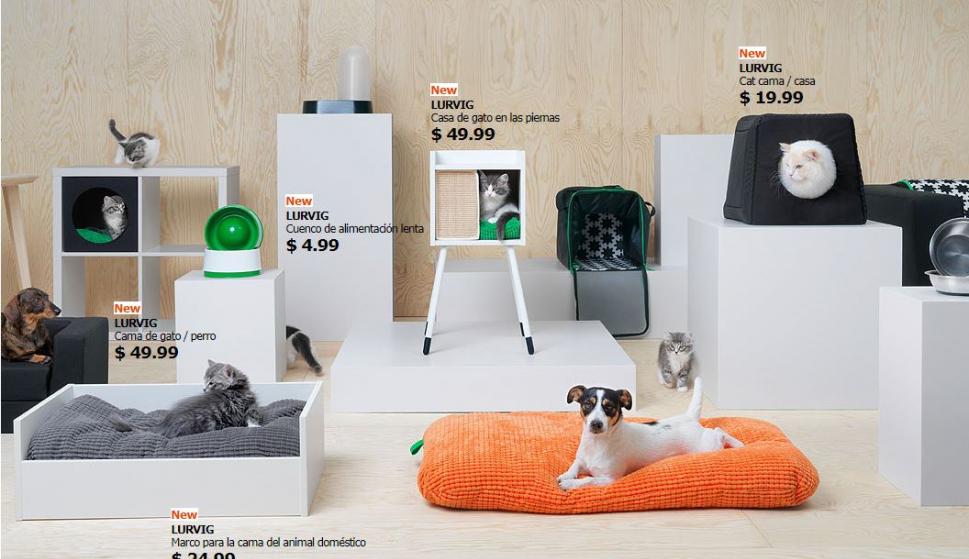 Colección de Ikea para mascotas