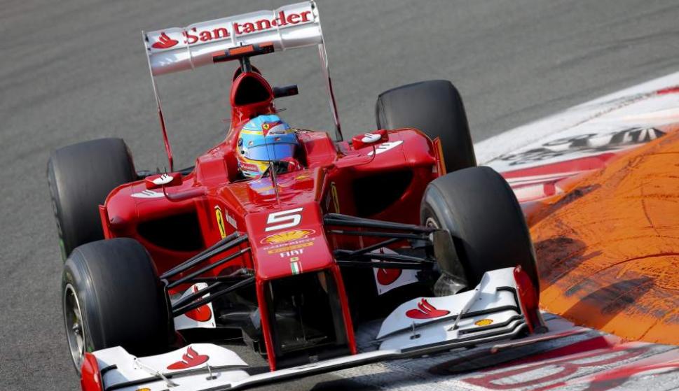 Ferrari y Santander.