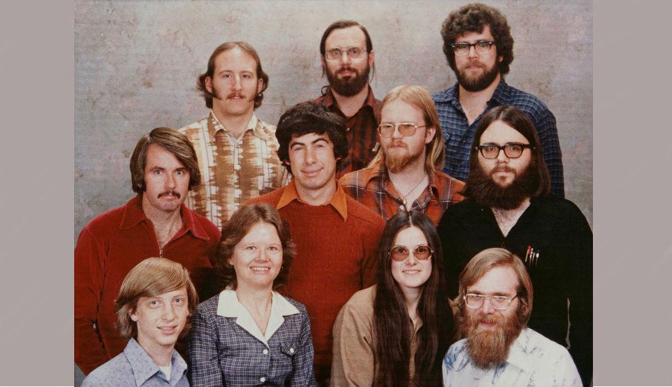 El 'staff' de Microsoft de 1978 / Microsoft