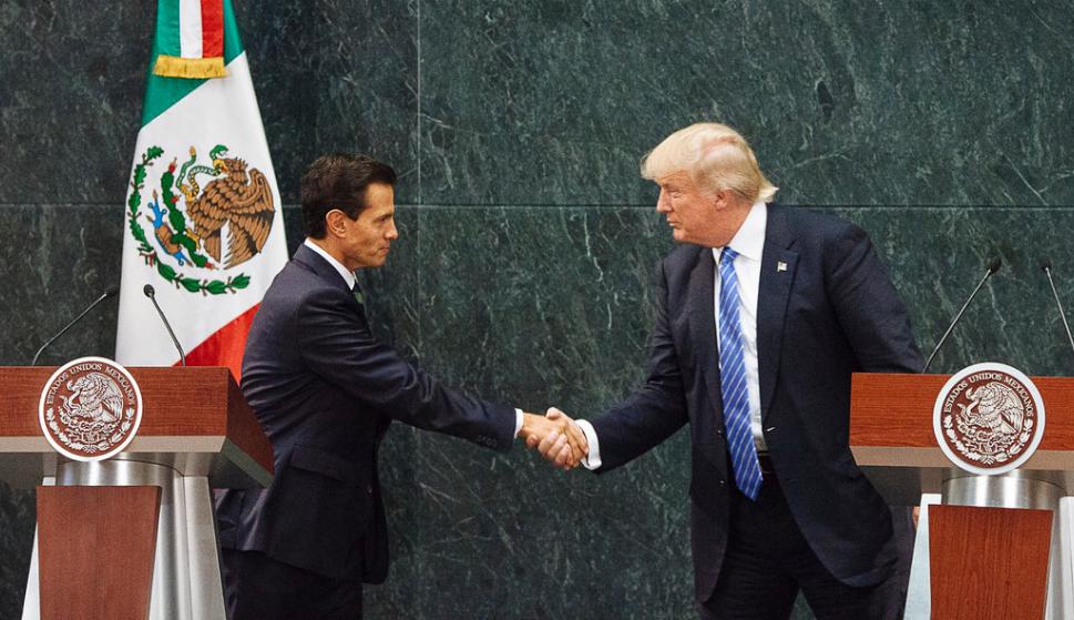 Peña Nieto cancela su viaje a EEUU tras una discusión con Trump sobre el muro